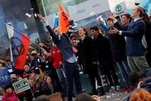 Mladi podnebni protestniki v Madridu zasedli pogajalsko dvorano