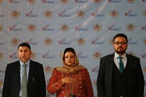 Ganiju največ glasov na volitvah za afganistanskega predsednika