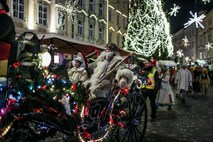 V Ljubljano se bo izpod Triglava pripeljal dedek Mraz