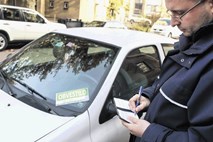 Iz hrvaških mest visoki opomini zaradi neplačane parkirnine, v Ljubljani pa  so tujci varni