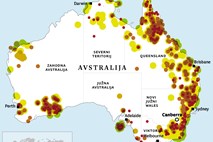 #video Požari v Avstraliji: uničenih za štiri Slovenije površine, poginilo na milijone živali