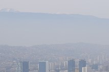 V Sarajevu zaradi slabega zraka razglasili alarm