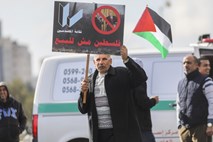 Palestinci prekinjajo vse odnose z ZDA in Izraelom