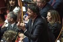 Renzi zaradi pravosodne reforme grozi z nezaupnico