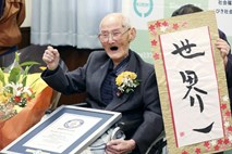 Na Japonskem umrl najstarejši moški