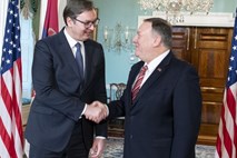ZDA iščejo rešitev, Thaci in Vučić sta se srečala v Beli hiši