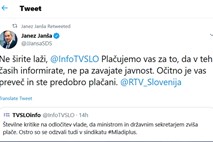 Šef nacionalke Igor Kadunc kritičen do Janeza Janše: »Nismo v vojni in na cenzuro ne pristajamo«