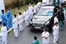 #video Zdravstveni delavci premierki obrnili hrbet