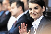 Srbska premierka pozvala Srbe, naj ne dopustujejo v Črni gori