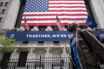 Wall Street z enim najslabših tednov v zadnjih treh mesecih