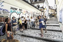 Ljubljana Street Art Festival: Političnih in umetniških grafitov ne rišejo isti grafitarji