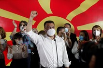 Na volitvah v Severni Makedoniji tesna zmaga socialdemokratov Zorana Zaeva