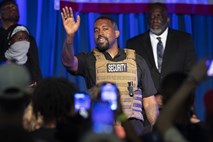 Kanye West v Charlestonu začel volilno kampanjo