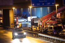 Domnevni islamski skrajnež povzročil več nesreč na berlinski avtocesti 