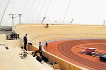 Obnovljen velodrom nared za velika tekmovanja, razen za olimpijske igre