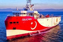 Turška ladja začela raziskave morskega dna v vzhodnem Sredozemlju