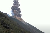 #video V vulkanu Stromboli odjeknila močna eksplozija 