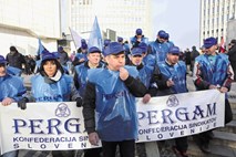 Priprave na stavko pričeli tudi v Pergamu, sindikalni boj zaostrujeta še zdravstvo in socialno varstvo