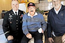 Veteran z Iwo Jima spet v Selcah