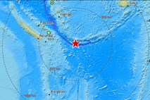 Indonezijo in Novo Kaledonijo stresla močnejša potresa, obstaja nevarnost cunamija