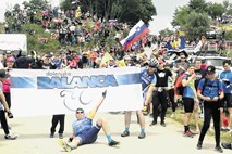 Giro obiskal Slovenijo: Domačnost in veselica