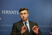 Plenković upa na odločitev o hrvaškem članstvu v schengnu med slovenskim predsedovanjem