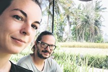 (Nedeljski dnevnik) Jure in Ana Mestek, lastnika potapljaškega centra na Baliju: Župan ju je kmalu povabil domov