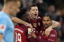 Nemška liga: Bayern po zmagi na plus štiri, Leipzig boljši od Dortmunda