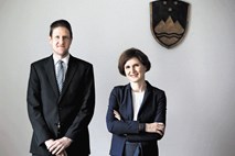 Tanja Frank Eler in Matej Oštir, evropska delegirana tožilca