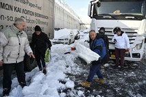 Jug Balkana v primežu snega in nizkih temperatur