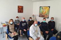 Slovenski policisti molijo za Ukrajino