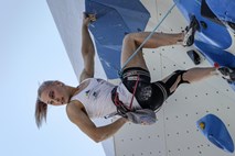 Janja Garnbret evropska prvakinja v težavnostnem plezanju, Mia Krampl četrta