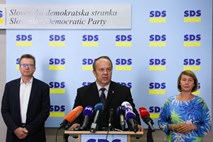SDS prinesla v DZ več kot 157 tisoč podpisov za tri referendume