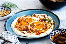 #recept Jajca po turško z jogurtom