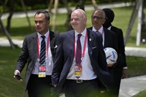 Predsednik Fife pozval Rusijo in Ukrajino k premirju med nogometnim SP