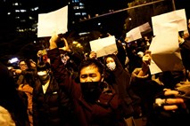 Na Kitajskem novi protesti proti covidnim ukrepom