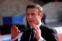 Macron vztraja pri varnostnih zagotovilih Rusiji