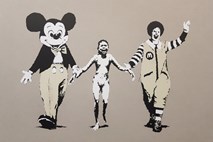 Banksy v Trstu le še do 10. aprila