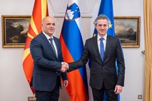 Golob makedonskemu kolegu zagotovil trdno podporo Slovenije na poti v EU