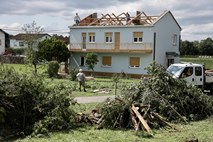 #foto Neurje v Ilirski Bistrici: Tornado, kot ga nihče ne pomni