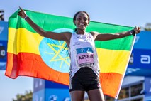 Svetovni rekord Assefe na berlinskem maratonu