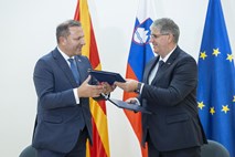 Poklukar z makedonskim kolegom podpisal memorandum o sodelovanju pri razvojni pomoči