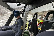 Gorsko reševanje: Helikopter je stalnica naših gora