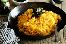 #recept Odlična bučna rižota iz pečice
