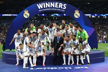 Real Madrid do 15. naslova evropskega klubskega prvaka