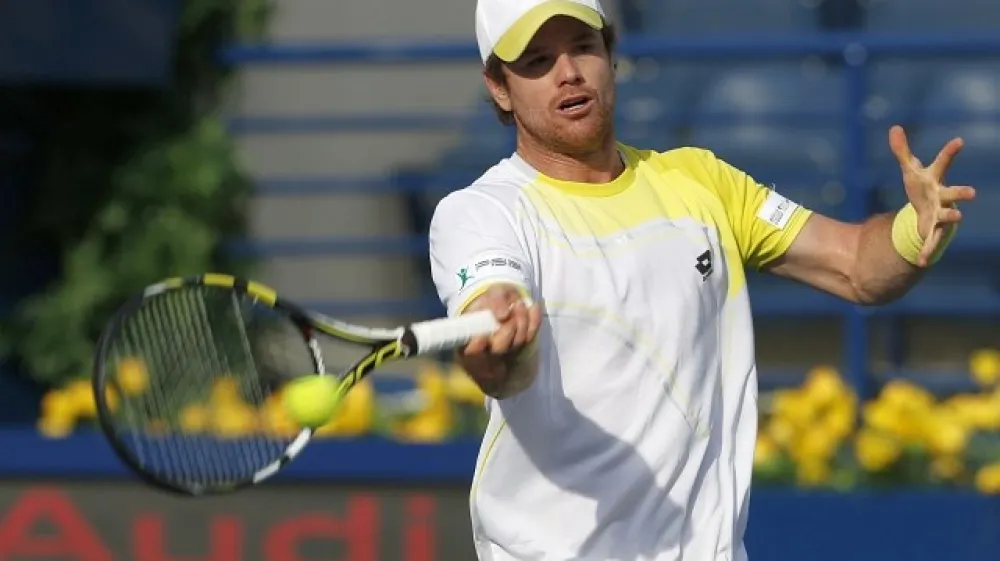 Blaž Kavčič je moral priznati premoč Rusu Mihajlu Južniju. (Foto: Reuters)