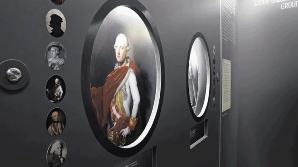 Po sledi Merkurja: Idrija Almaden, detajl postavitve razstave