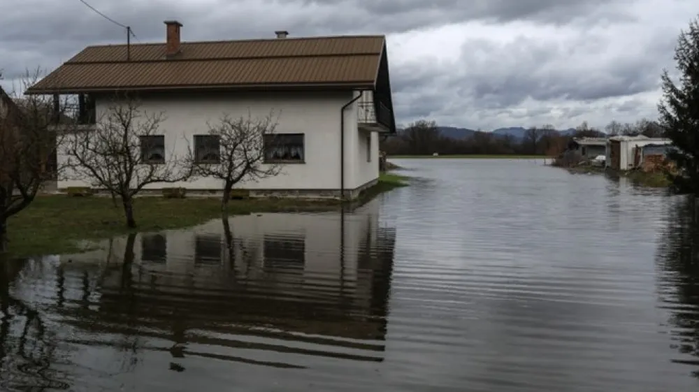 Ljubljansko barje pred dvema dnevoma