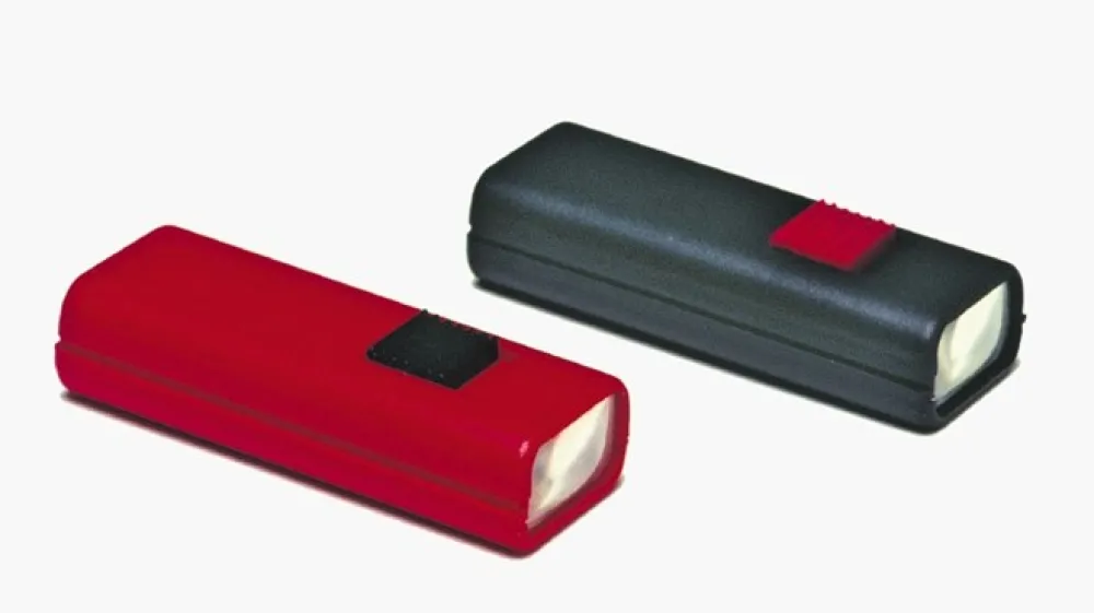 Ročna baterijska svetilka Z14; dizajn: Marjan Žitnik, 1979