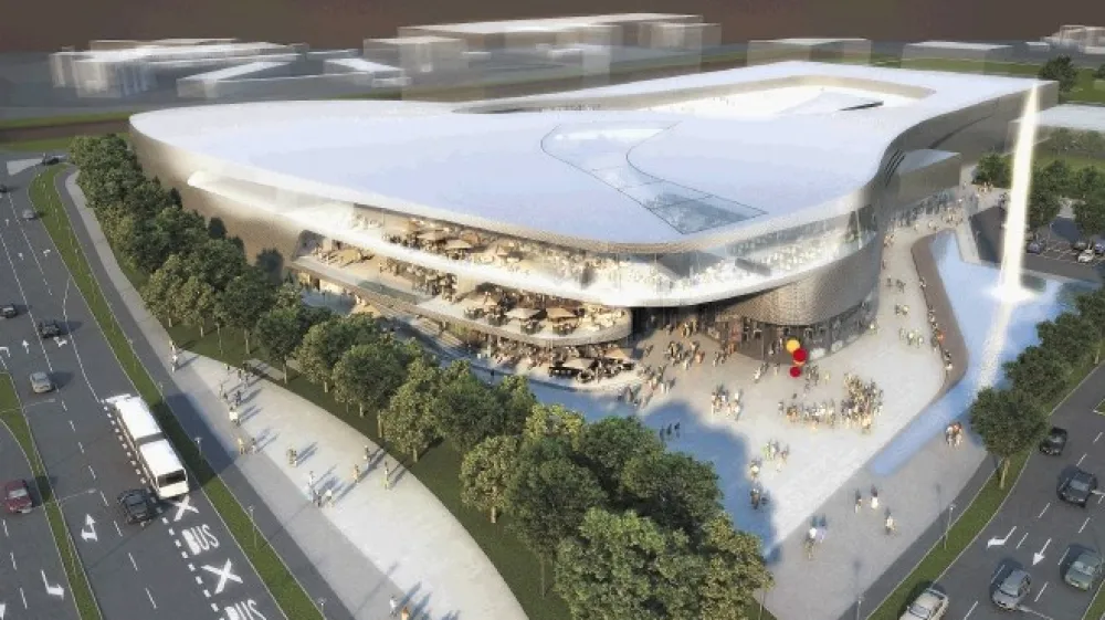 Na Celov&scaron;ki cesti v Ljubljani raste nov Sparov center, delavci, ki ga gradijo, pa poročajo o čezmernem delu, prenizkem plačilu in ponarejanju dokumentov.